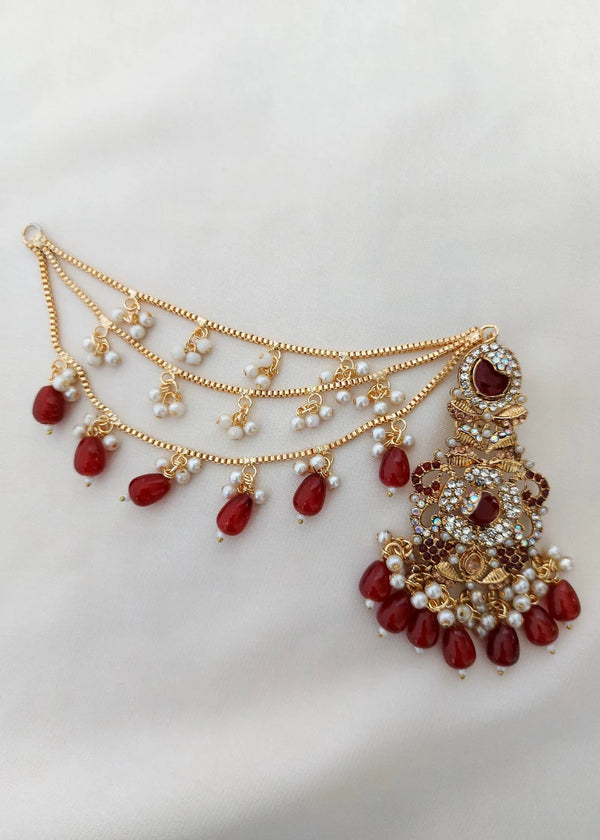 ZH | Mahroon Sahara Jhumka