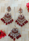 ZH | Maroon Earring