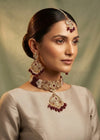 ZH | Maroon Chandi Choker