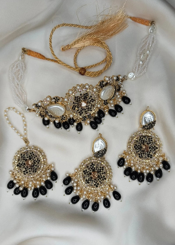 ZH | Black Chandni Choker