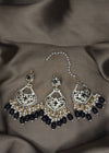 ZH | Pearl Black Choker Set
