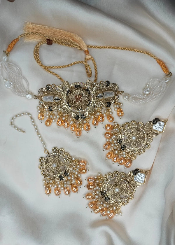 ZH | Dior Choker Set