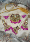 ZH | Ruby Pink Choker Set