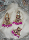 ZH | Ruby Pink Choker Set
