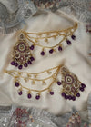 ZH | Purple Sahara Jhumka