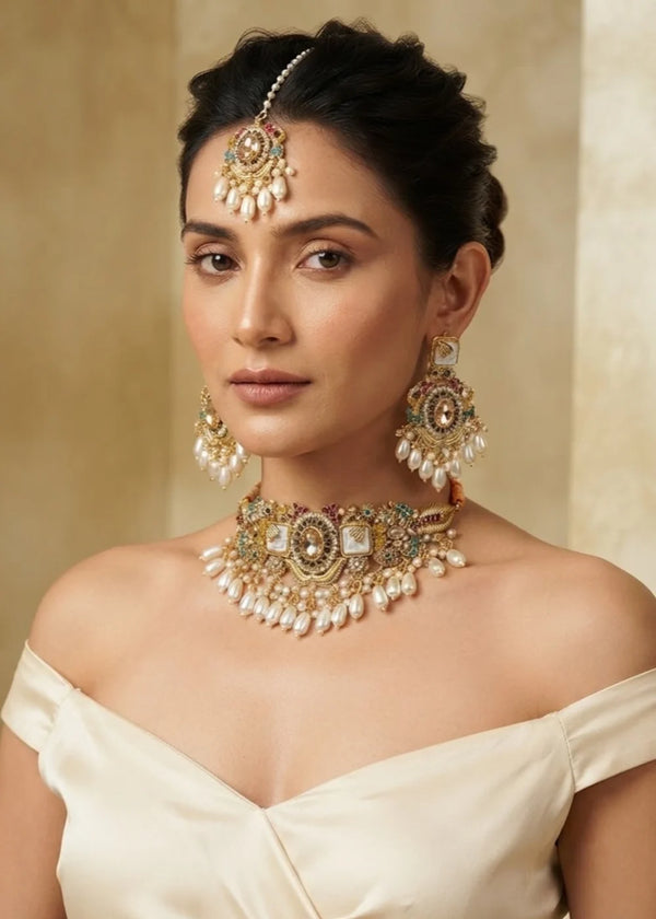 ZH | Multi Singar Choker Set