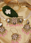 ZH | Pink linora Choker Set