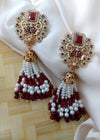 ZH | Pearl Maroon Shezai Set