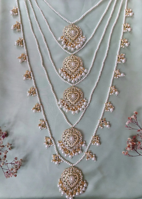 ZH | Pearl Heart Moiz Set