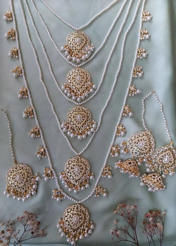 ZH | Pearl Heart Moiz Set