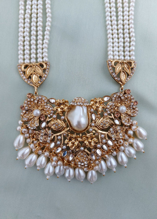 ZH | Pearl Floral Set